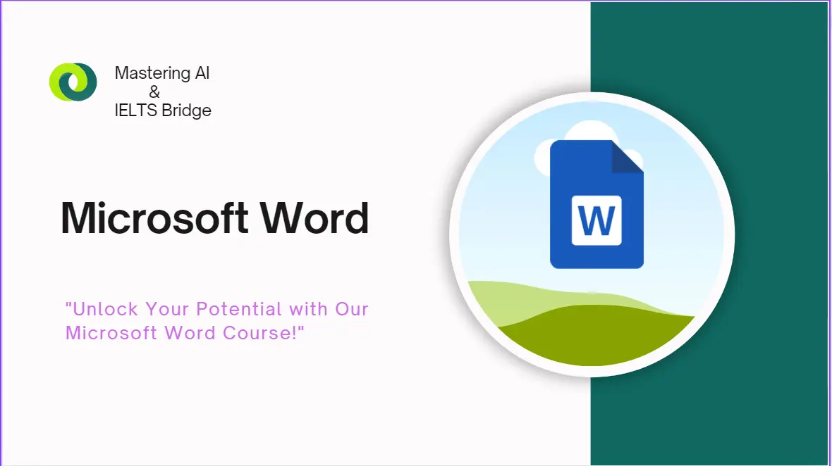 Course MS Word With AI